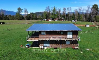 Casa con linda vista en Panguipulli