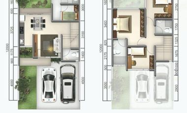 Dijual Townhouse cantik di cluster exclusive dekat dengan toll
