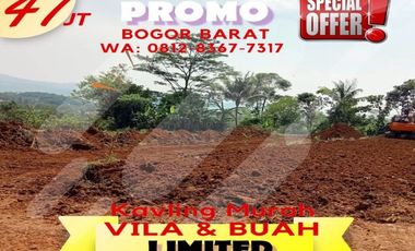 KAVLING TANAH VILA DAN BUAH MURAH AGROHILLS DI BOGOR (PROMO)