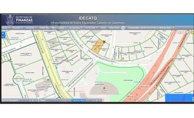 Terreno Comercial en venta o renta en Centro Sur. Querétaro. 1,250 m2 en el Corazón Comercial y Financiero, Centro Sur