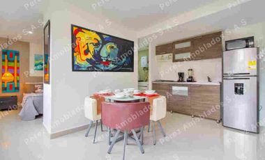 RENTA  POR NOCHES O MESES APARTAESTUDIO AMOBLADO EL TESORO POBLADO