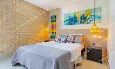 RENTA  POR NOCHES O MESES APARTAESTUDIO AMOBLADO EL TESORO POBLADO