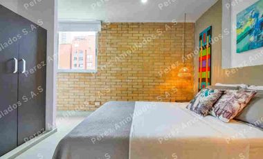 RENTA  POR NOCHES O MESES APARTAESTUDIO AMOBLADO EL TESORO POBLADO