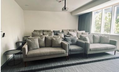 DEPARTAMENTO EN PLAZA CARSO AMUEBLADO