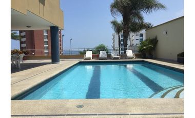 Suite amoblada de venta vista mar zona sur Manta