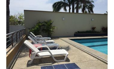 Suite amoblada de venta vista mar zona sur Manta