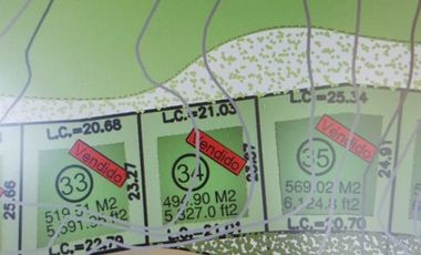 Vendo Terreno de 500 m en Fairway Gran Reserva