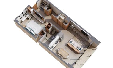 Departamento en venta en Nuevo Vallarta