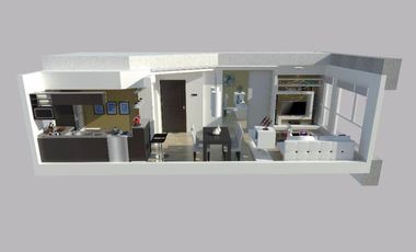 VENTA DEPARTAMENTO AL CONTRAFRENTE 40 M2 LANUS OESTE