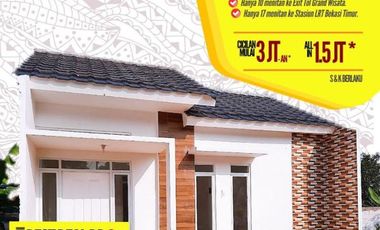 Rumah Murah Bekasi Timur Cimuning Biaya2 Gratis Strategis