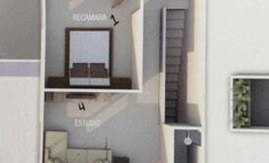 Departamento tipo duplex 2 recamaras y terraza, Punta Esmeralda GPT3304