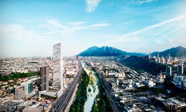 Renta Oficina en Obra gris en TOP de 1198.71 m2  Av. Constitución  Monterrey N.L