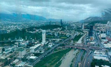 Renta Oficina en Obra gris en TOP de 1198.71 m2  Av. Constitución  Monterrey N.L