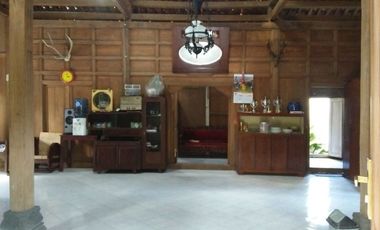 Rumah Konsep Joglo Klasik Tepat Untuk Dijadikan Homestay