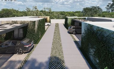 Villa (3R) en Venta en Frida Residencial en Conkal
