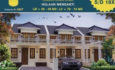 Rumah baru, modern minimalis Perumahan MARS, Hulaan Menganti