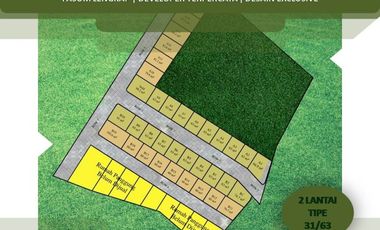 Rumah Dijual di Malang Tipe 31/63 Murah dan Free Biaya