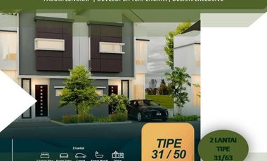 Rumah Dijual di Malang Tipe 31/63 Murah dan Free Biaya