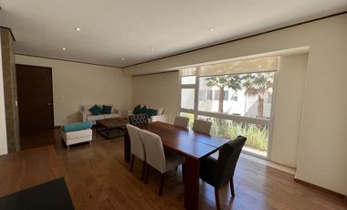 SE RENTA DEPARTAMENTO AMUEBLADO 2 RECAMARAS BOSQUES DE LA NORIA