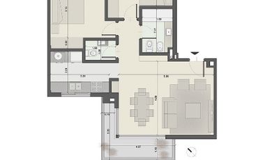 Departamento en venta en Berazategui Este
