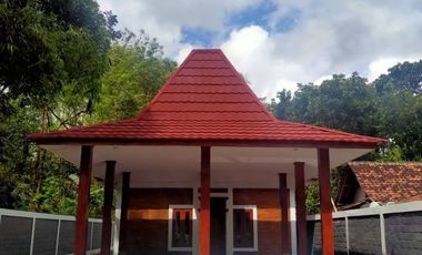 JOGLO KLASIK FULL KAYU JATI, HARGA MURAH PINGGIR JALAN UTAMA