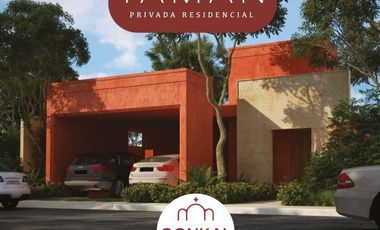 Residencias en venta de un piso en Privada Residencial en Conkal, Yucatan.