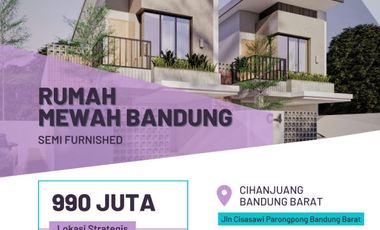 Gebyar Rumah Mewah Murah 990jt type Premium di Sayap kota Bandung