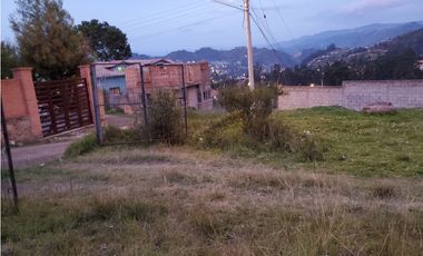 Terreno en venta en chaullabamba amplio 1500m2 cerca de la autopista