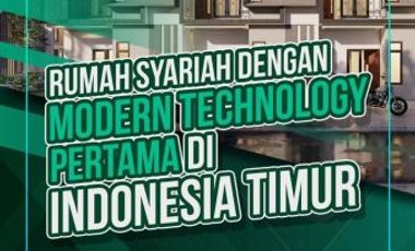 0899-1517---- Rumah Syariah Dekat Maros, Dekat STIBA Antang, Bebas Banjir, Harga Murah