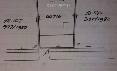 Dijual Rumah Lama Dekat Pakubuwono Row Jalan Lebar #271979