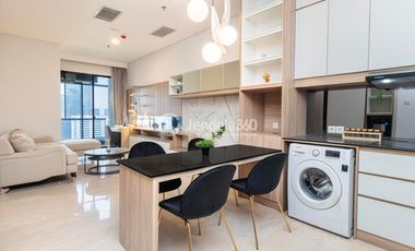 Disewakan Apartemen Sudirman Suites Jakarta tipe 3BR Full Furnished | SSUD039