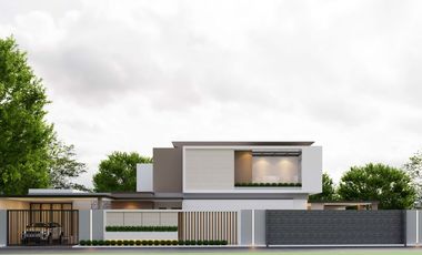 rumah tipe 600 full interior dan kolam renang di komplek pemda