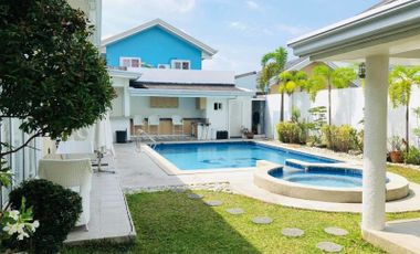 600 SQM 4 Bedroom Bungalow House and Lot with swimming pool for SALE in Angeles City near Clark Free Fort Zone