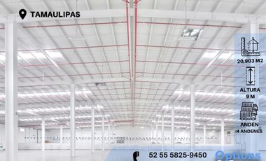 Rent industrial warehouse in Tamaulipas