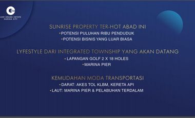 Ruko / Shophouses Gem City Manyar Gresik