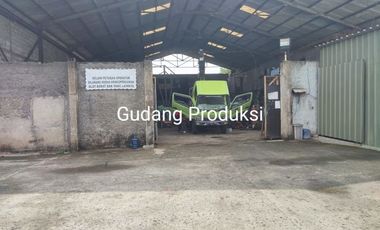 Gudang pinggir jalan di Jatiasih Bekasi 29 M