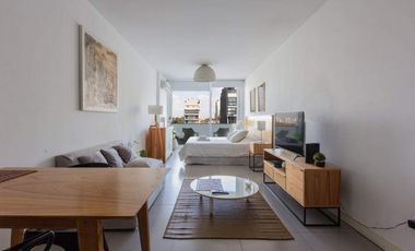 Av. Niceto Vega al 5700, Palermo Hollywood. Alquiler Temporario de 1 gran ambiente con balcon y  Amenities