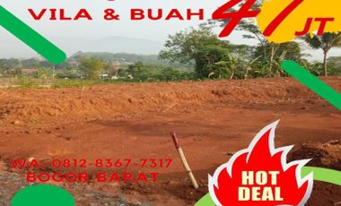 KAVLING TANAH VILA DAN BUAH MURAH AGROHILLS DI BOGOR (PROMO)