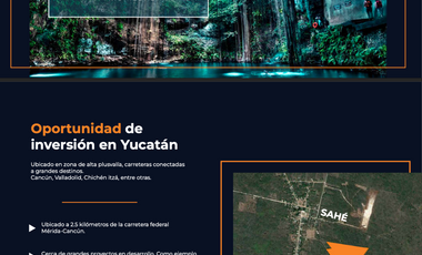 Sahe: Terreno con Conexión Estratégica con el Corazón de Yucatán