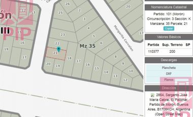 Casa  en Venta Haedo / Moron (B110 567)