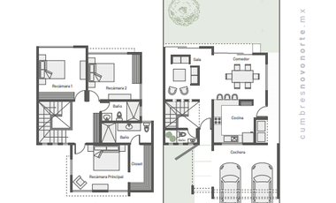 Casa en venta  Mérida Yucatán, Cumbres Novonorte Mod. Elbrus Cholul