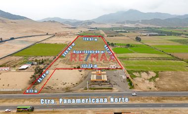Ocasión!! 🏗️ Venta De Terreno Industrial  Z I3  De 7 Hectareas Ubicado En La Panamericana Norte Km 97 – Cerca Al Mega Puerto De Chancay