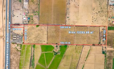 Ocasión!! 🏗️ Venta De Terreno Industrial  Z I3  De 7 Hectareas Ubicado En La Panamericana Norte Km 97 – Cerca Al Mega Puerto De Chancay