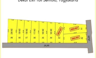 DI SENTOLO; KAVLING INVESTASI AKSES BAGUS: PROFIT 30%