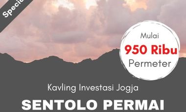 DI SENTOLO; KAVLING INVESTASI AKSES BAGUS: PROFIT 30%