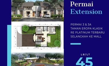 Rumah Baru Type 45/136 Permai Extension