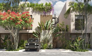 Residencias con diseño Eco-chic en Tulum dentro de Aldea Zama.
