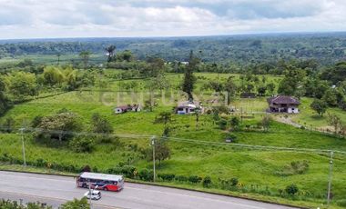 Vendo Terreno 127 Hectáreas, E-20 Vía Santo Domingo La Concordia Km 8