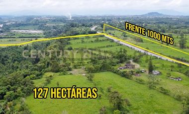 Vendo Terreno 127 Hectáreas, E-20 Vía Santo Domingo La Concordia Km 8