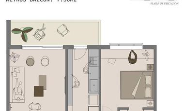 Departamento - Olivos-Vias/Rio